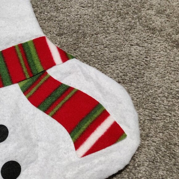 Snowman Christmas Stocking Kids Traditions Holidays Santa - Picture 4 of 6
